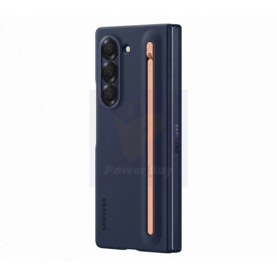 Cover Samsung Z Fold 6  Slim Case With Pen - Blue